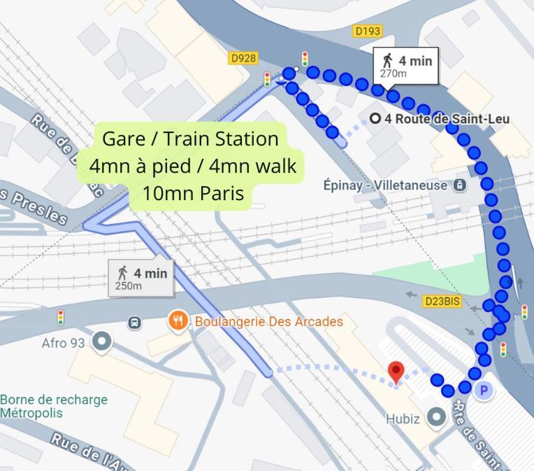 Gare En Face A Pied - Paris 10Mn - Parking Prive Gratuit - De 1 A 8 Personnes - Souplex - Tout Equipe - Entierement Renove Montmagny Экстерьер фото